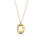 Oval Shaped Pendant Necklaces