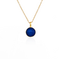 Deep Sea Girl Blue Pendant Necklace