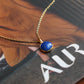 Deep Sea Girl Blue Pendant Necklace