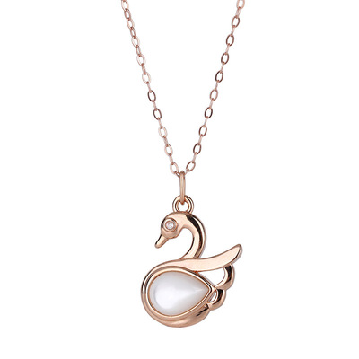 Swan My Love Pendant & Necklace