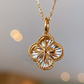 Four-Leaf Clover Pendant & Necklace