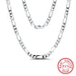 Men Thick Diamond-Cut Figaro Chain