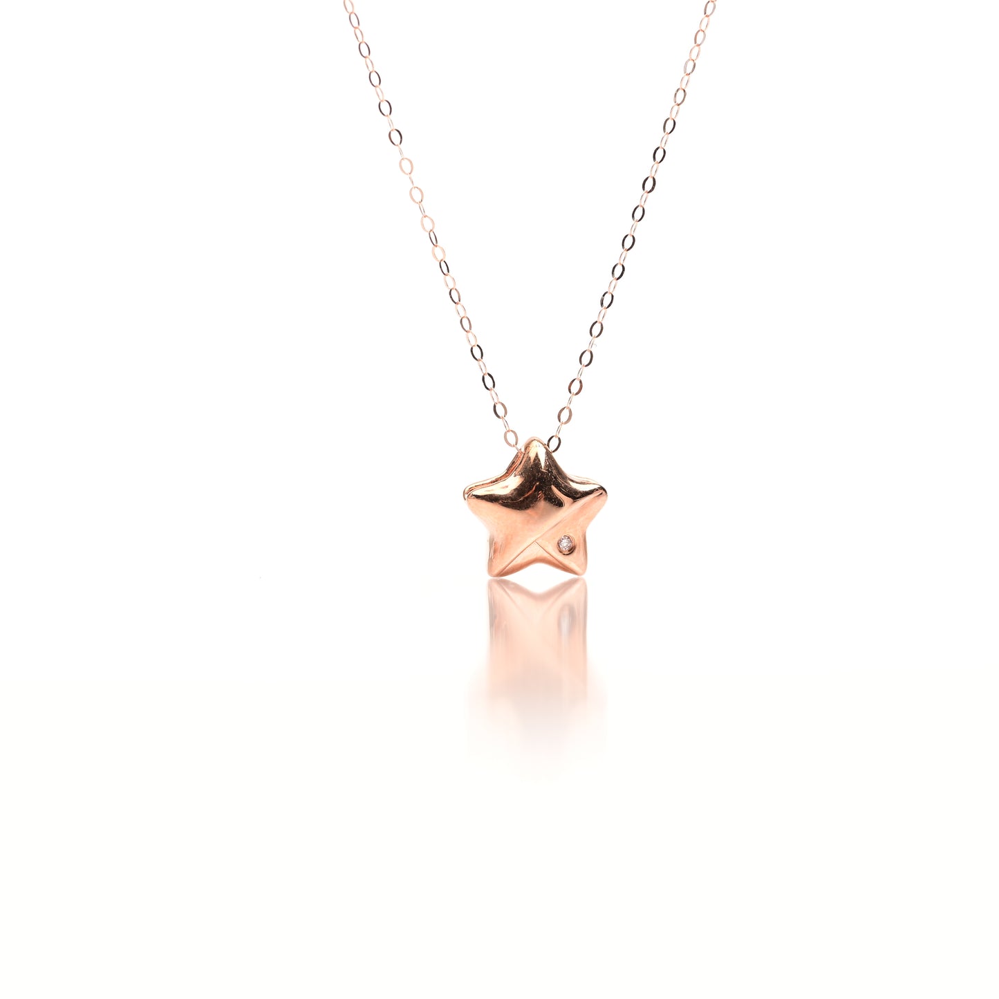 Diamond Start Pendant & Necklace