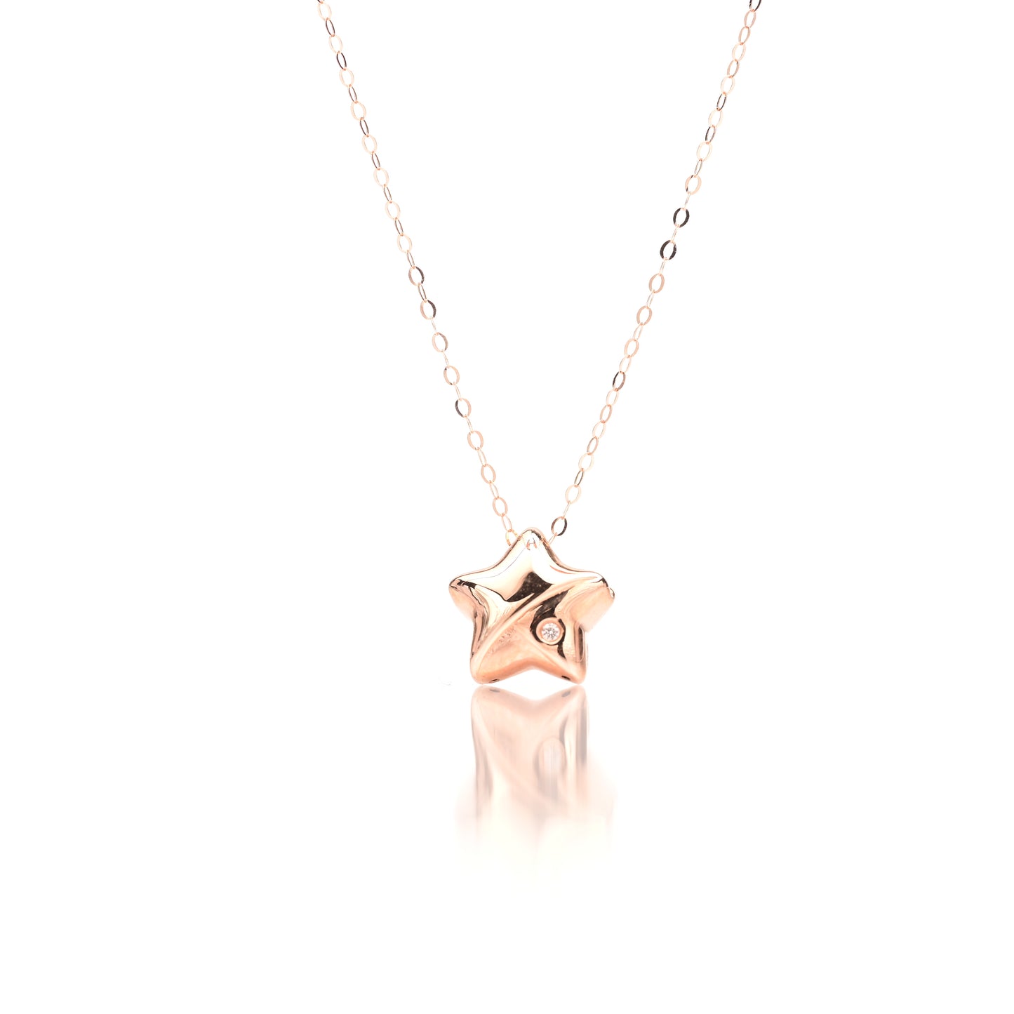 Diamond Start Pendant & Necklace