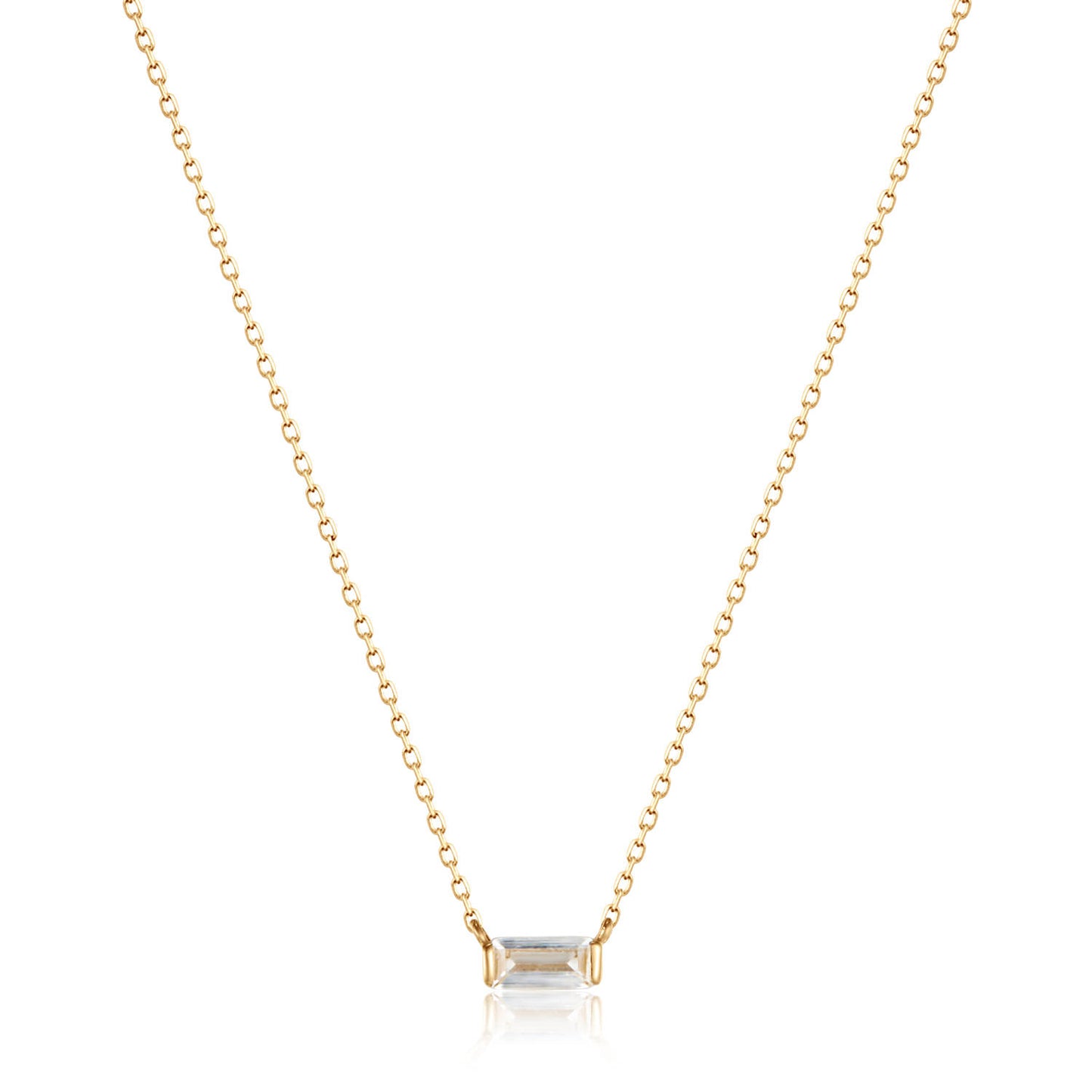 White Topaz Necklace