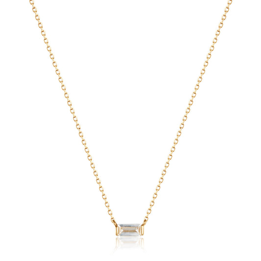 White Topaz Necklace