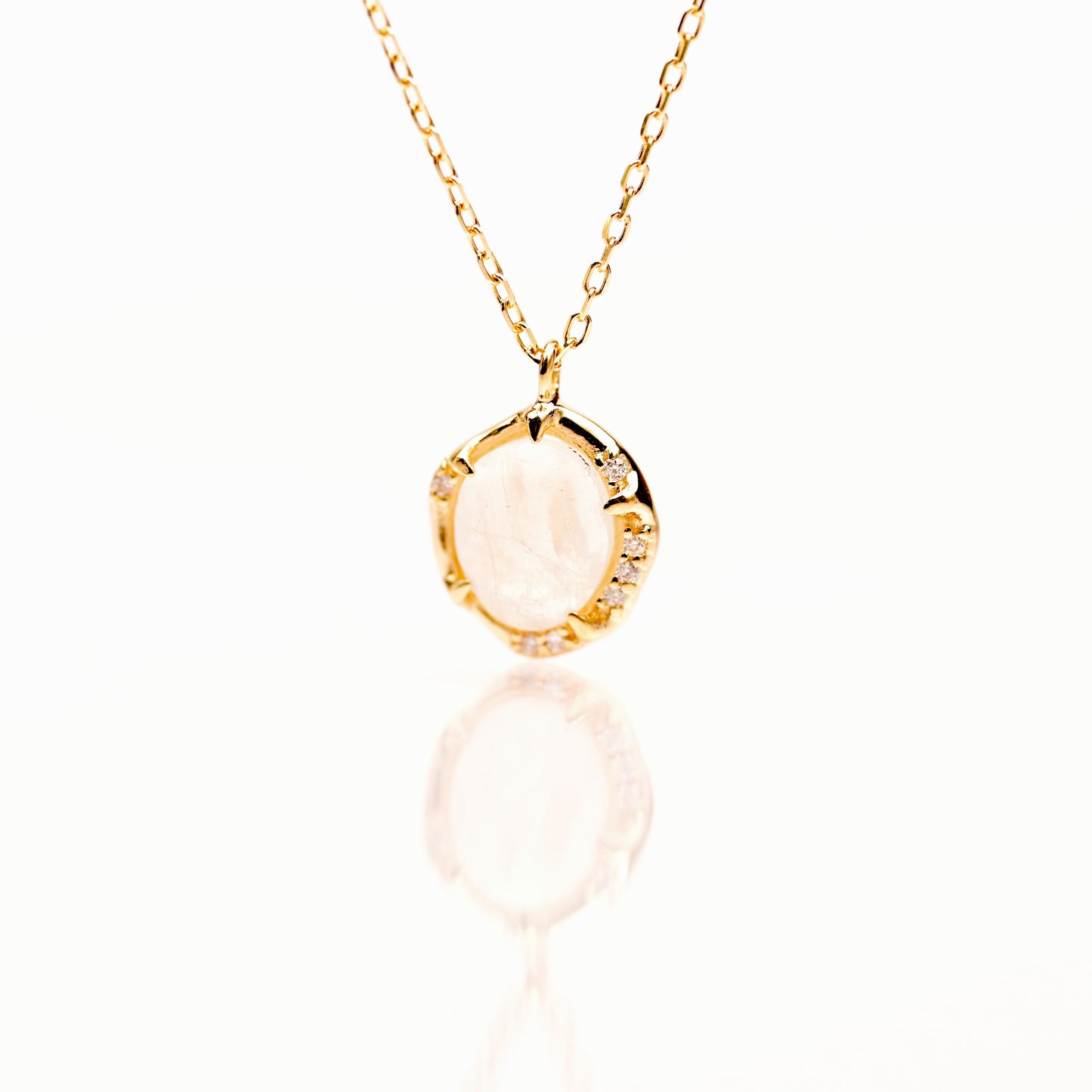 Moonstone Necklace & Pendant