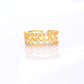 Zircon Diamond Knuckle Triplet Adjustable Rings