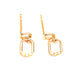 Geometric Cute Hoops Earrrings