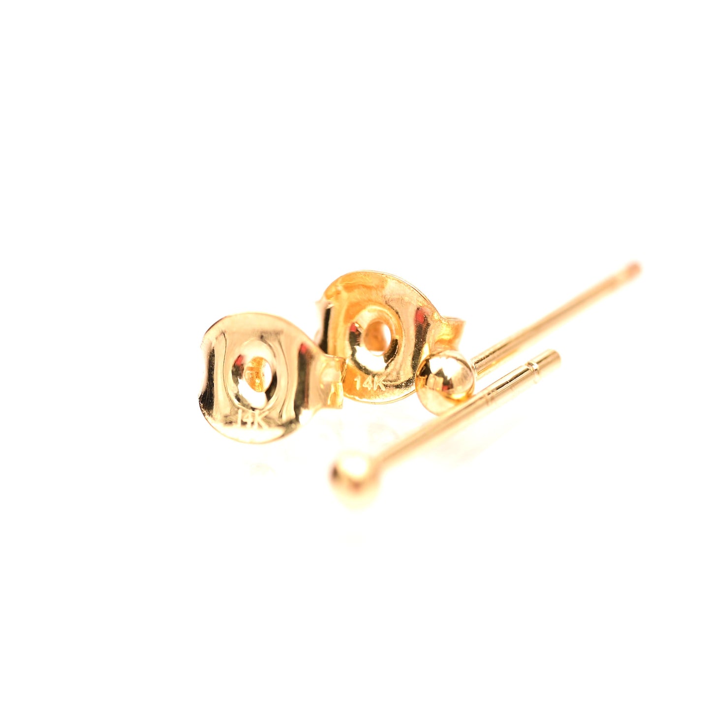 Minimal Solid Gold Earring